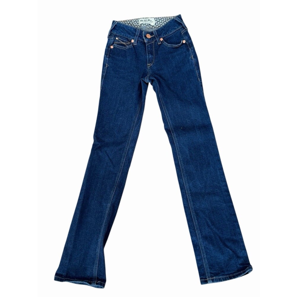 Ariat Women’s REAL Denim Jeans, Dark Wash, Size 25R